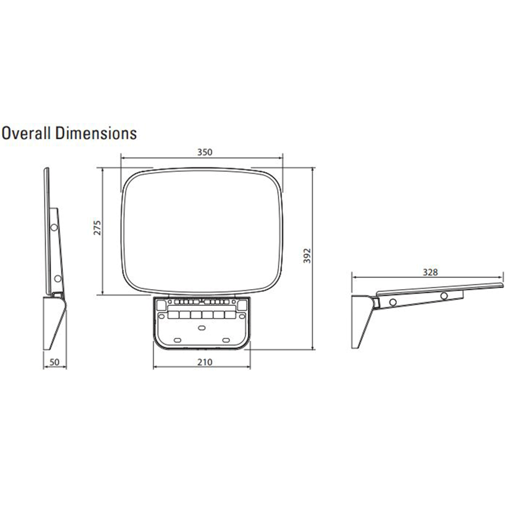 Roper Rhodes Thermoset Shower Seat