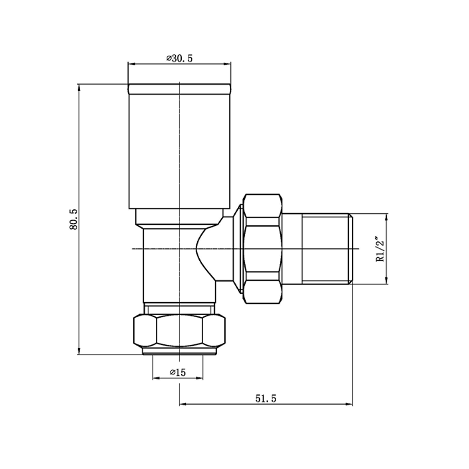 Toasty Brushed Bronze Round Manual Valve