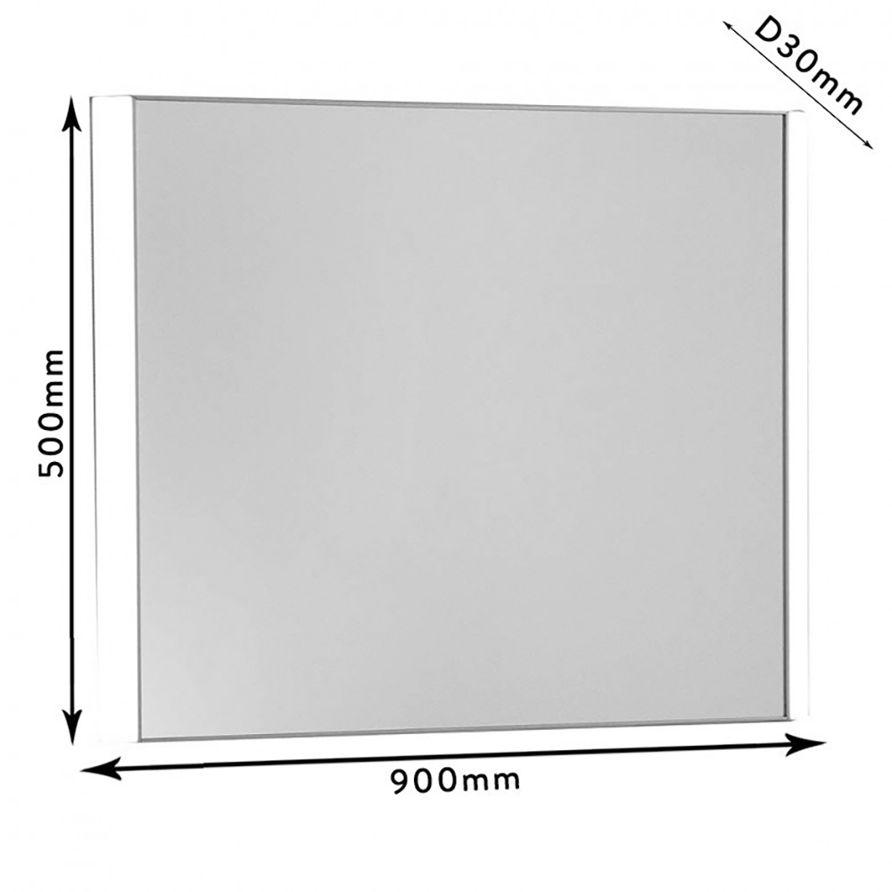 Imex Flite LED Illuminated Rectangular Mirror 