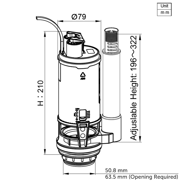 Drench No Touch Infrared Hands Free Toilet Flush Conversion Kit