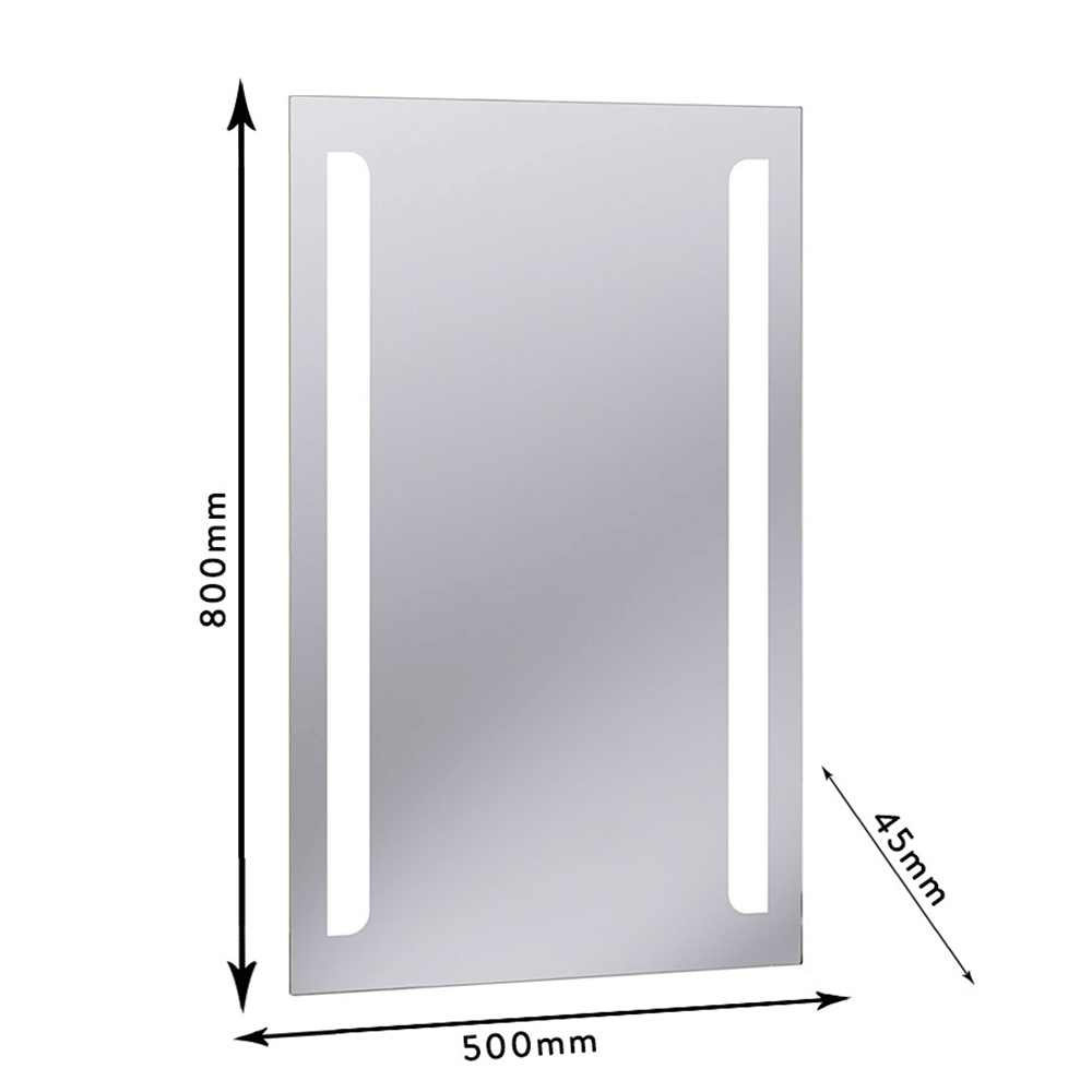 Crosswater Elite 50 LED Illuminated Mirror