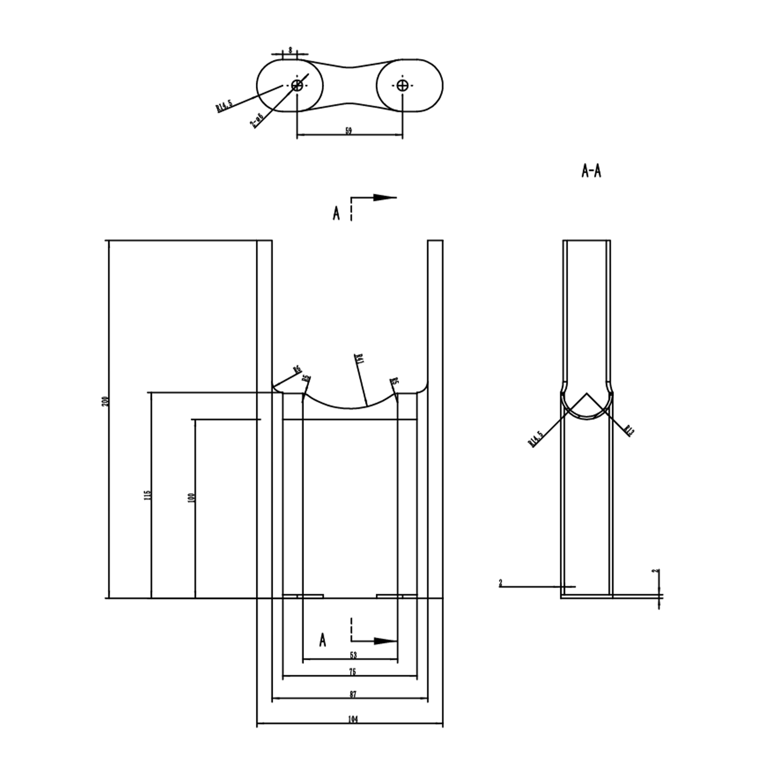 Toasty Ardleigh 3 Column Antique Copper Radiator Feet