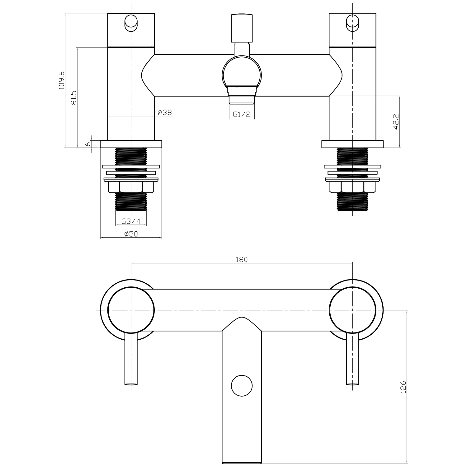 Vellamo Twist Chrome Bath Shower Mixer Tap & Kit