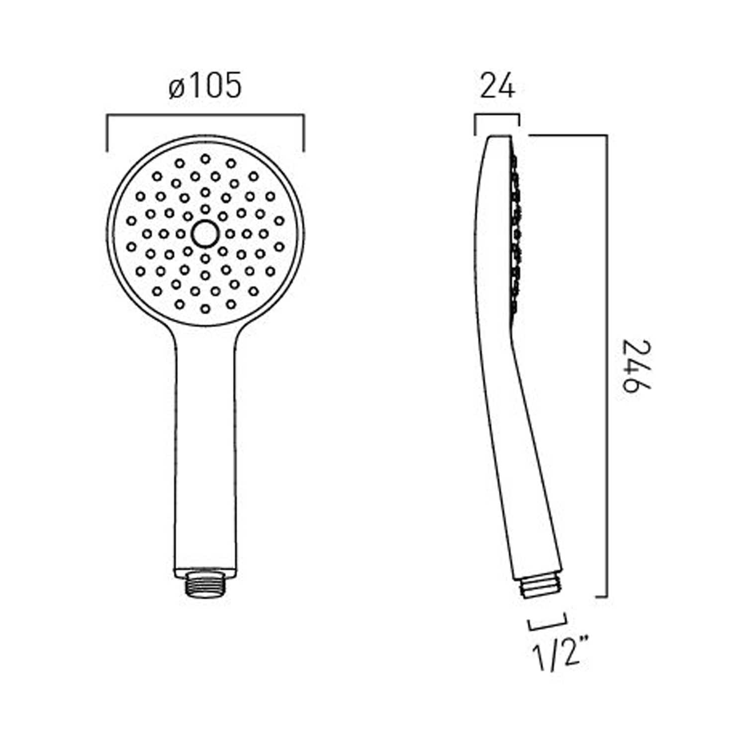 Vado Safari Shower Handset