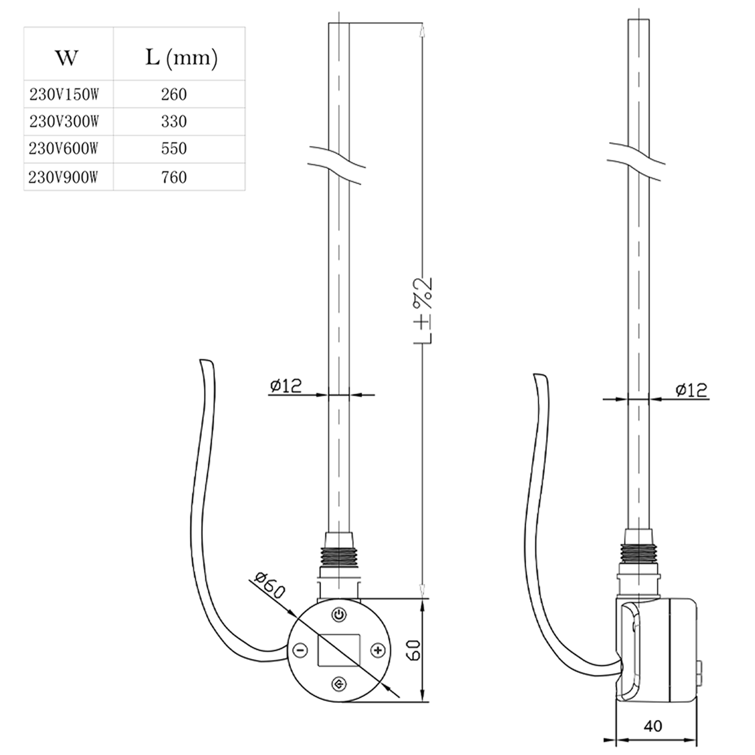 Toasty Brushed Bronze Digital Element