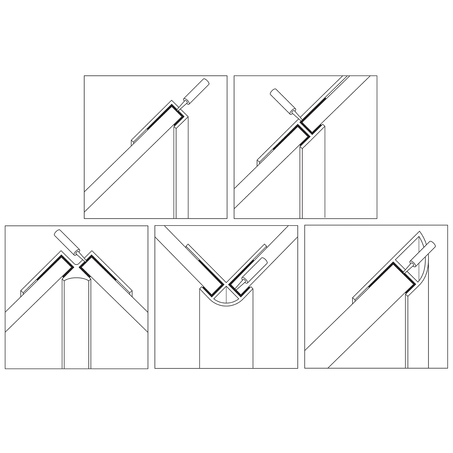 Burlington Aluminium Extrusion 2450mm Trims